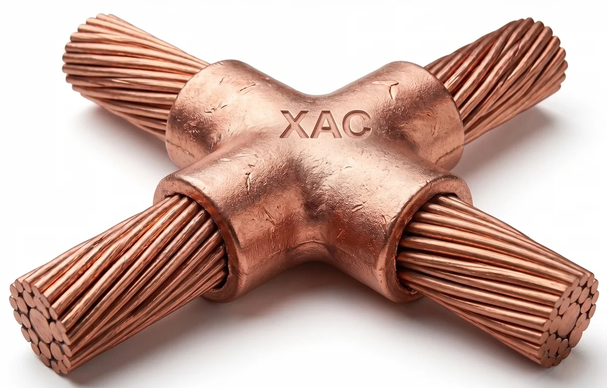 Moldes de Grafito X — Conexiones en X Cable a Cable